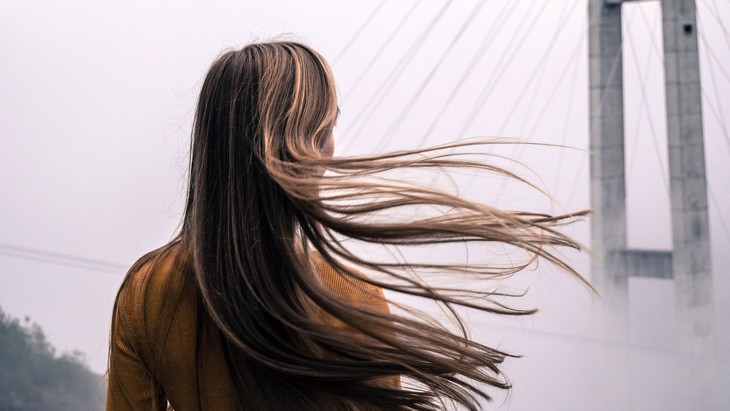 Myths about the Cold and Flu woman with long hair in the wind