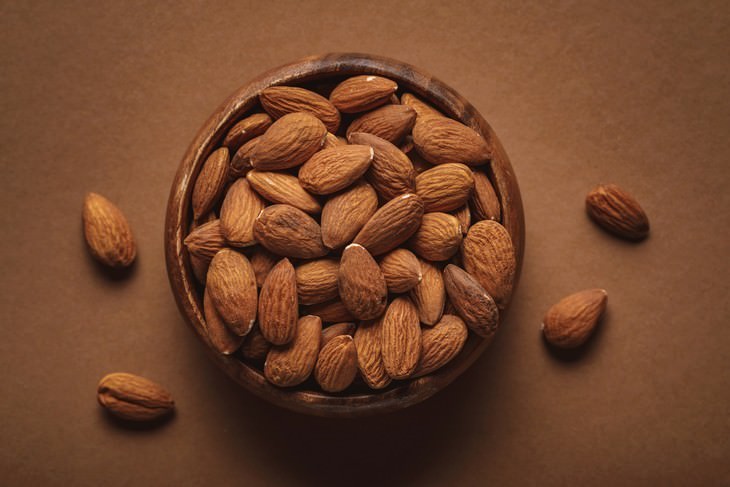 healthy foods that can be toxic almonds in a bowl