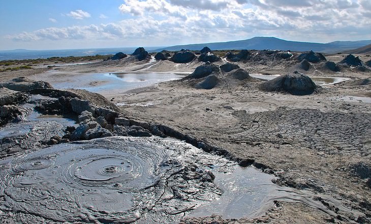 Wonders of Nature Azerbaijan mud volcanoes