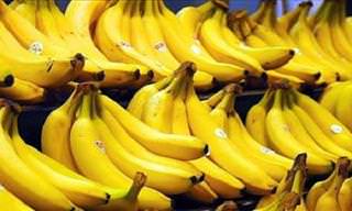 Everything about the banana: bananas in a shop