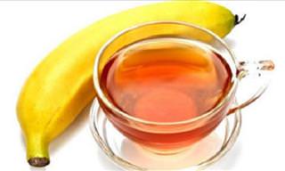 Banana Recipes: banana tea