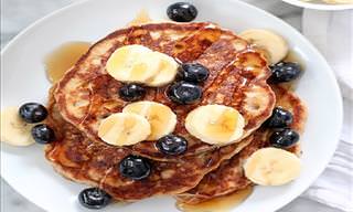 Banana Recipes: pancakes
