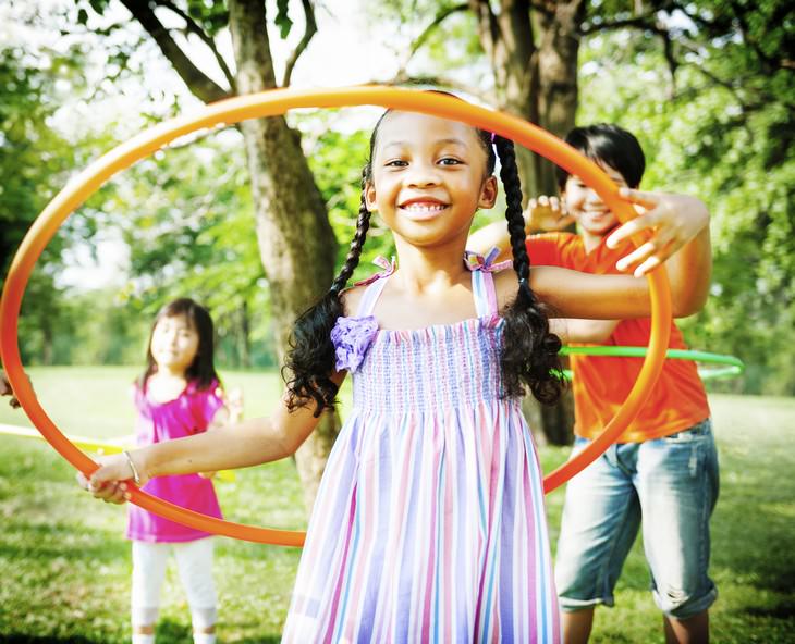 weird beneficial habits girl Hula-hooping