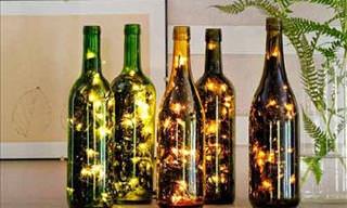 wine guide: decorative wine bottles