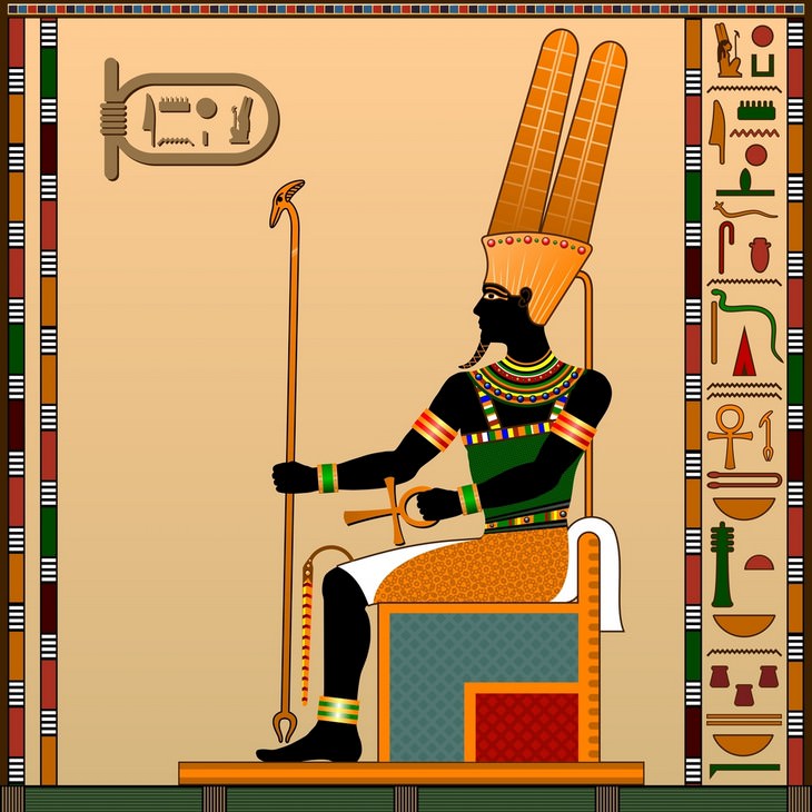 Egyptian gods Amun
