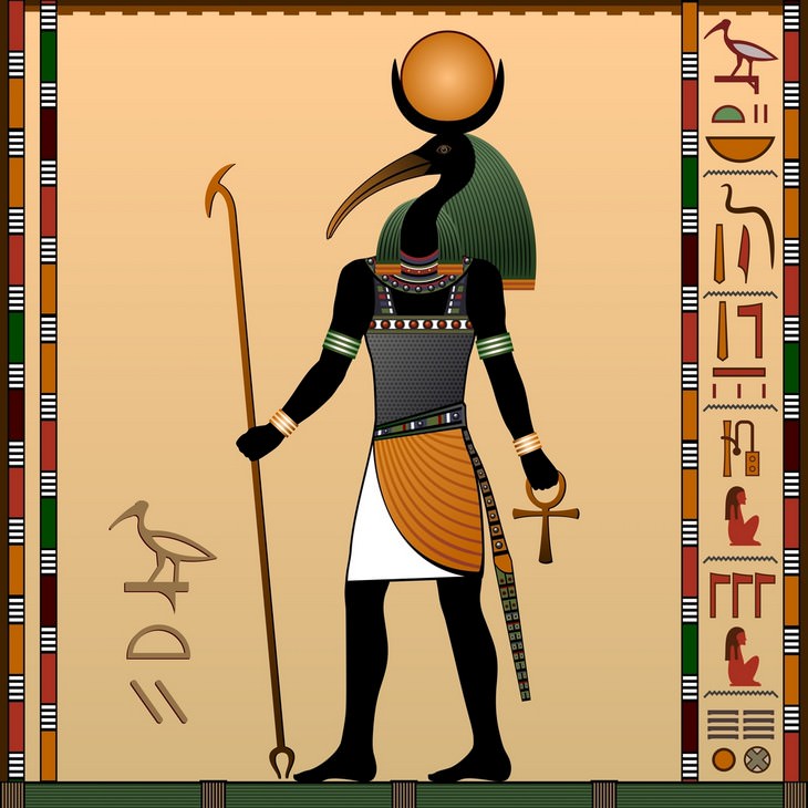 Egyptian gods Thoth