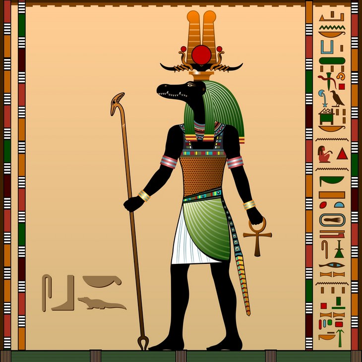 Egyptian gods Sobek
