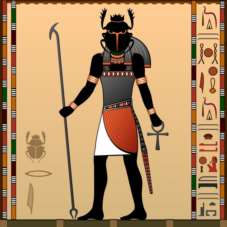 Egyptian gods Khepri