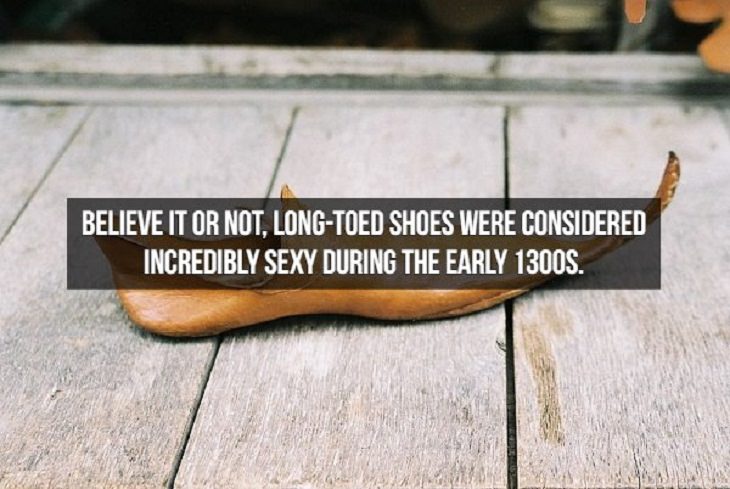 Middle Ages Facts long-toed shoes