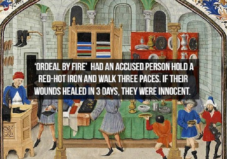 Middle Ages Facts ordeal by fire 