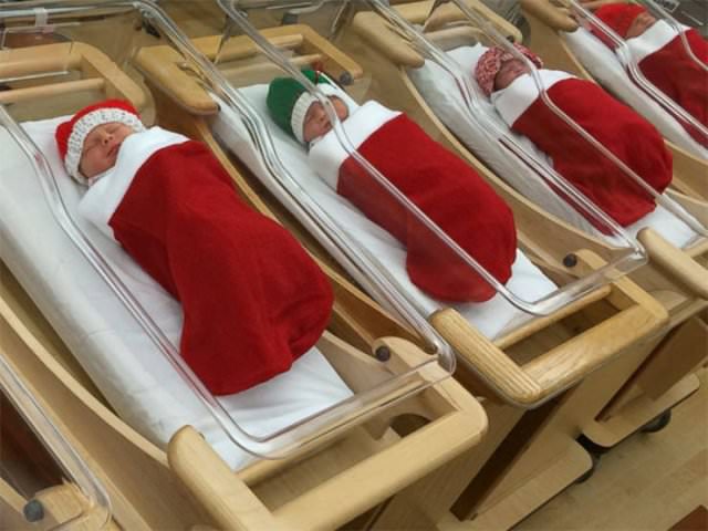 creative hospital Christmas decorations