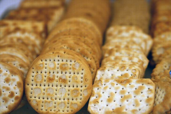 surprising food facts Crackers