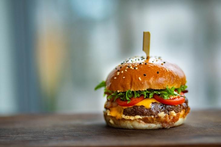 surprising food facts hamburger