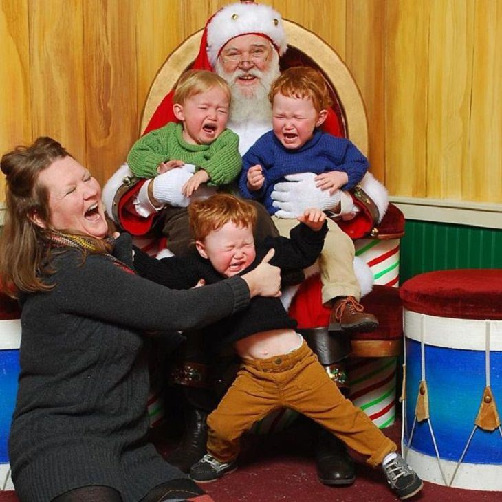 Santa at the Mall