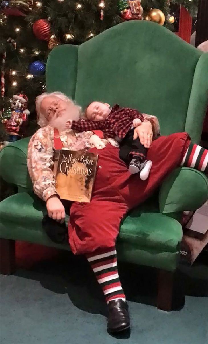 Santa at the Mall