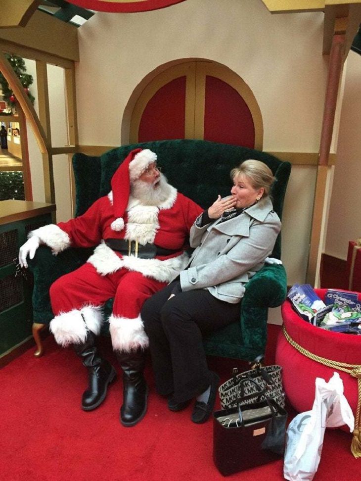 Santa at the Mall