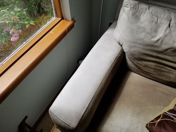 Furniture Cleaning Mistakes faded couch