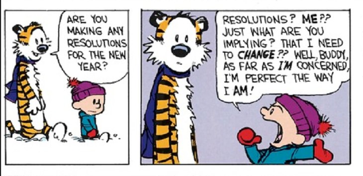 New Year Resolution Comics no change needed,
