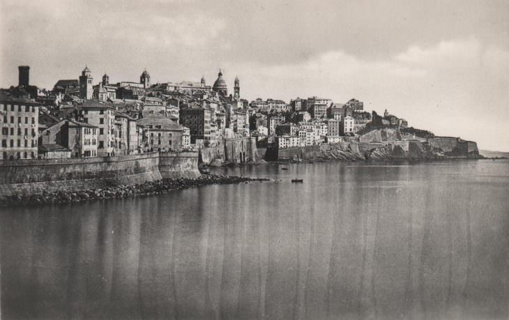 historical photos: Genova, Italy - 1875