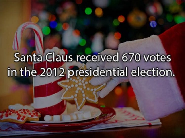 fascinating random facts Santa Claus