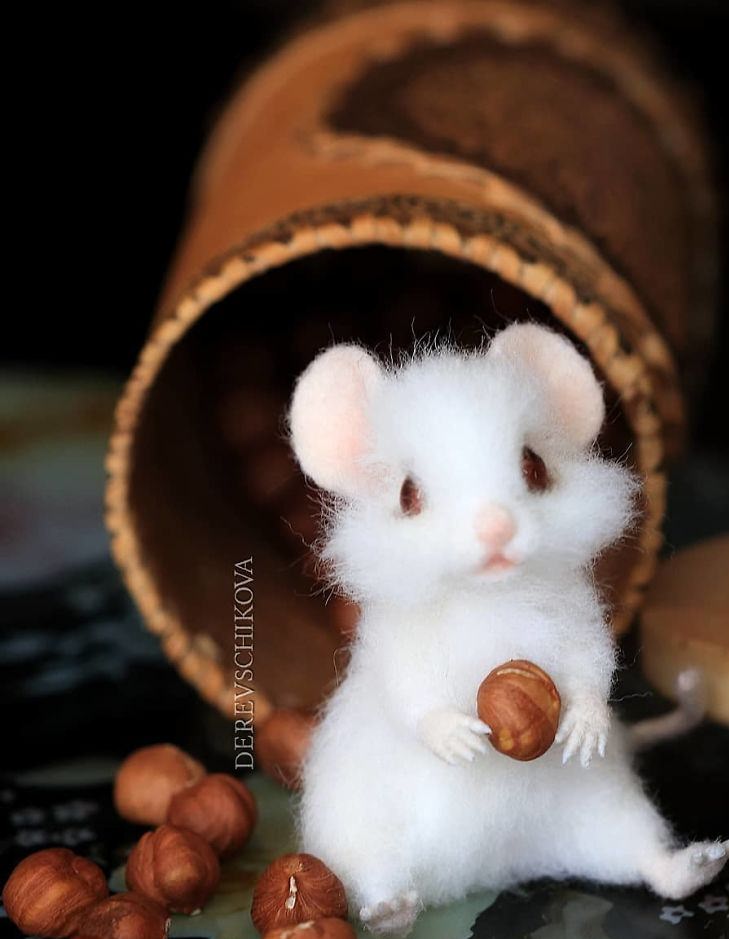 Felt Wool Animals That Look Like Disney Characters