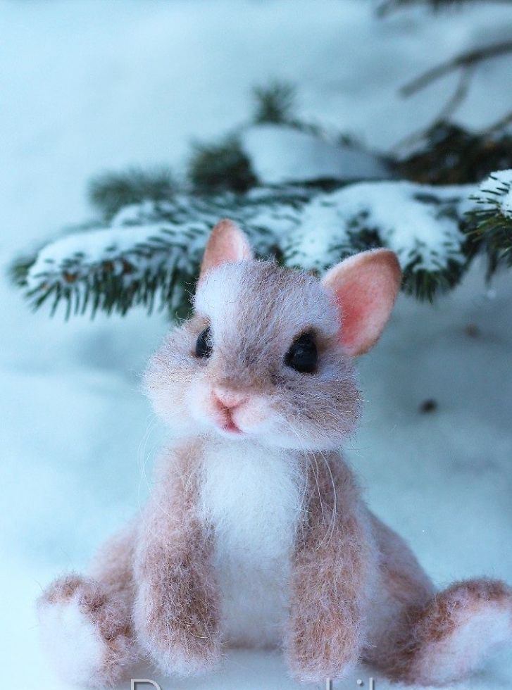 Felt Wool Animals That Look Like Disney Characters