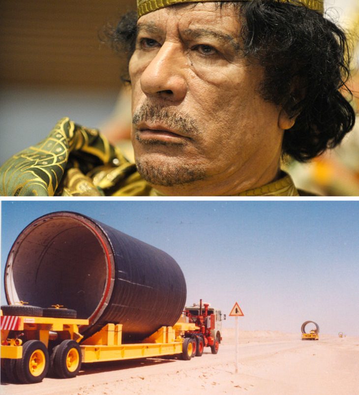  Richest Billionaires in history Muammar Gaddafi 