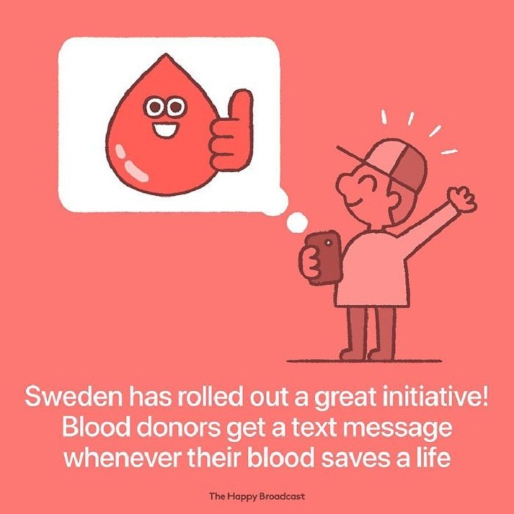 Positive Headlines blood donor