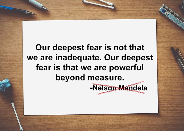 misattributed quotes nelson mandela