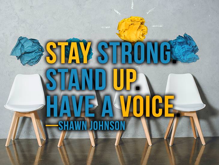 Stay Strong! Stand Up!