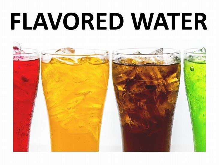 9 types of water Flavored Water