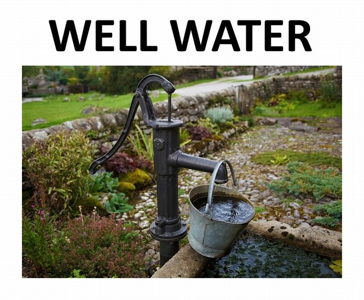 9 types of water Well Water