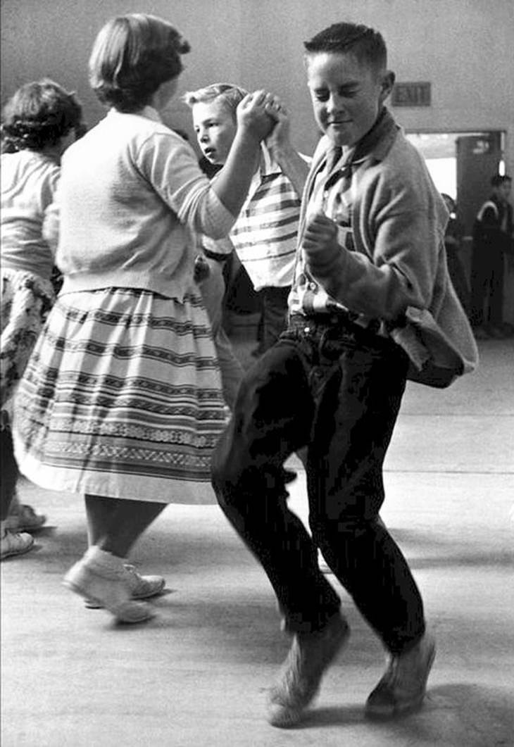 vintage photos A School Dance (1950's)