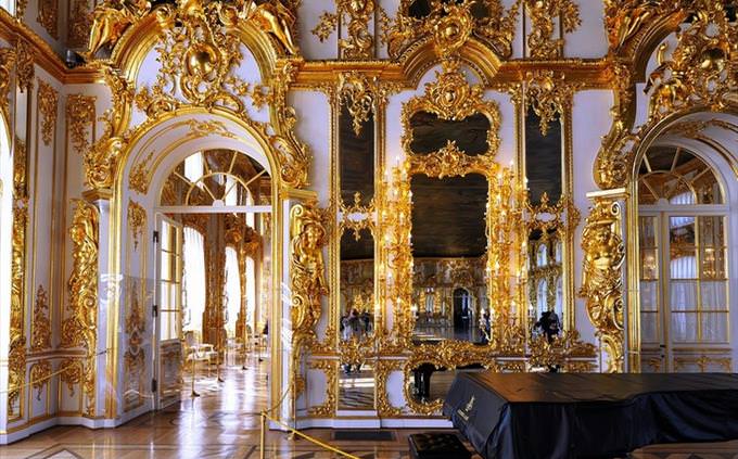 luxurious royal interior