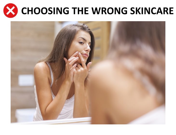 skincare mistakes Using the Wrong Skincare For Your Skin Type