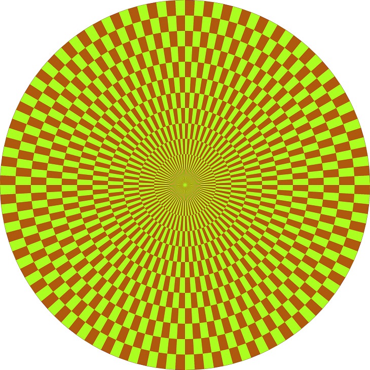 optical illusions spinning
