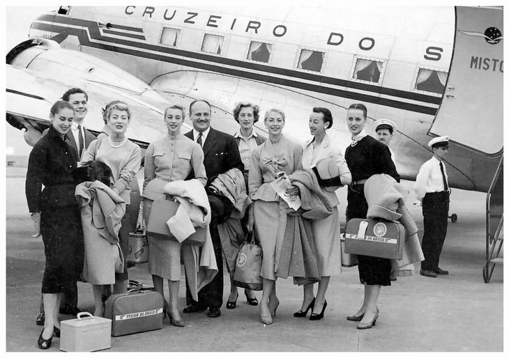 life 50 years ago air travel