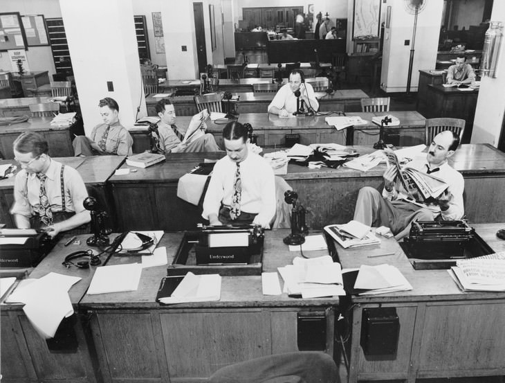 life 50 years ago  Work Used To Rely Less On Technology and Was More Personal