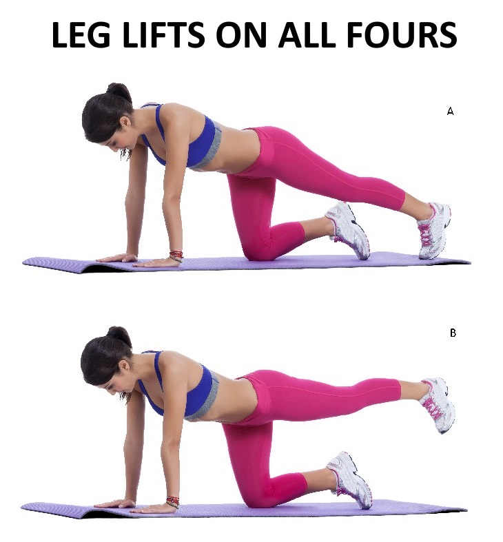 Exercises to Help Reduce Chronic Pain leg raises