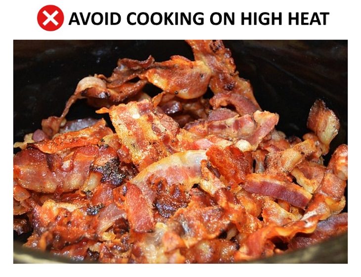 foods that age your skin Avoid Frying On Very High Heat