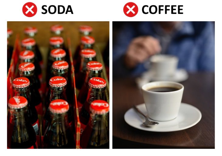 foods that age your skin Cut Out Soda and Coffee From Your Diet