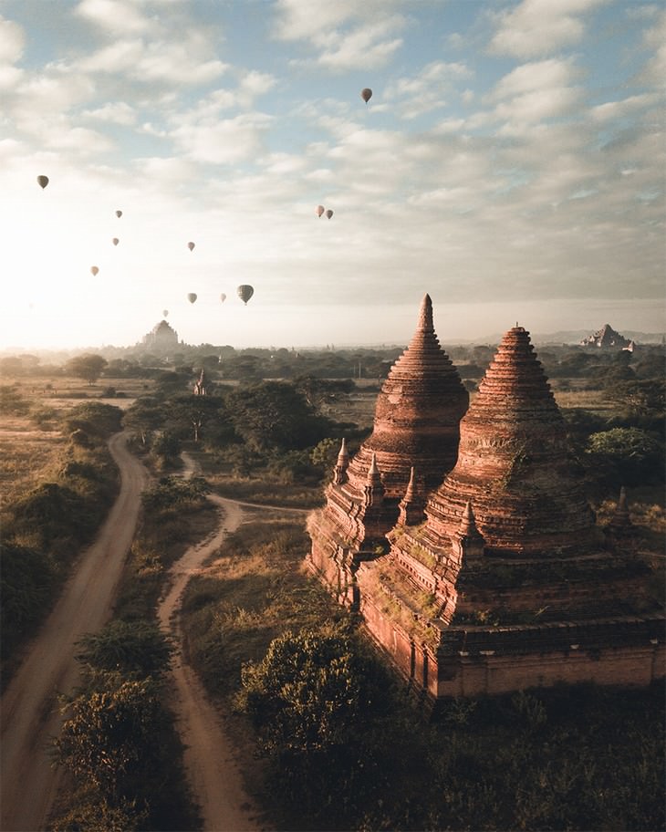 best drone photos 2018 Bagan Witold Ziomek
