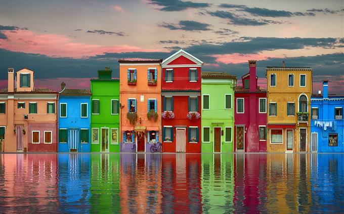 Test yourself: buildings on water