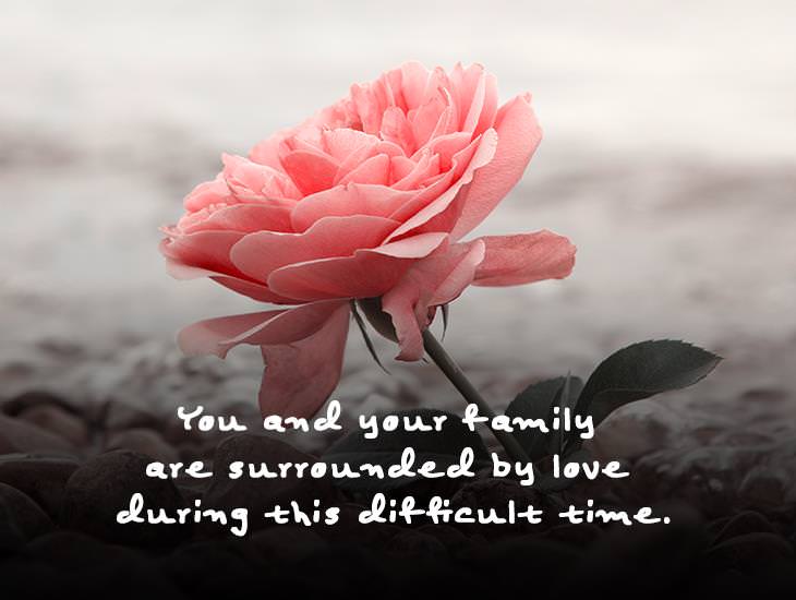 You And Your Family Are Surrounded By Love