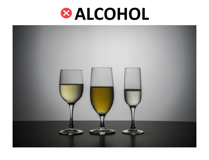 headache remedies alcohol