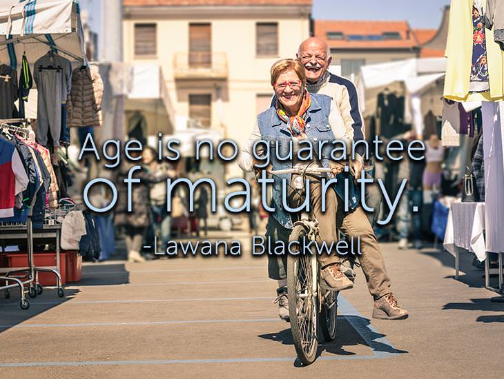 Age Is No Guarantee of Maturity