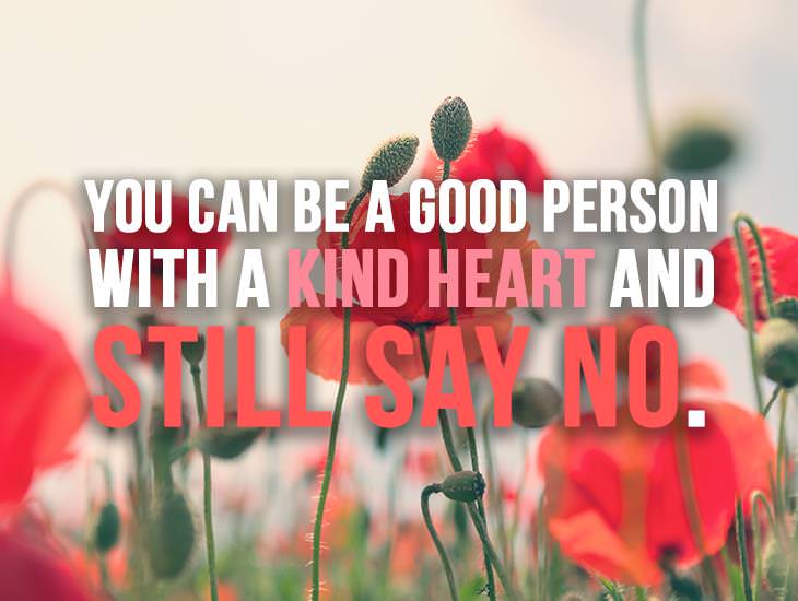 You Can Be A Good Person And Still Say No