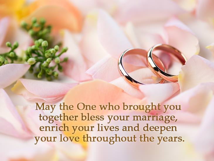 May The One Who Brought You Together Bless Your Marriage