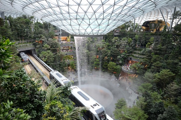 Jewel Changi Airport train