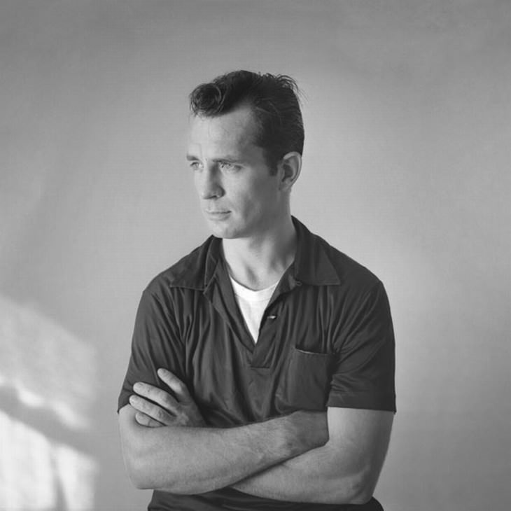 attractive historical figures Jack Kerouac 1956